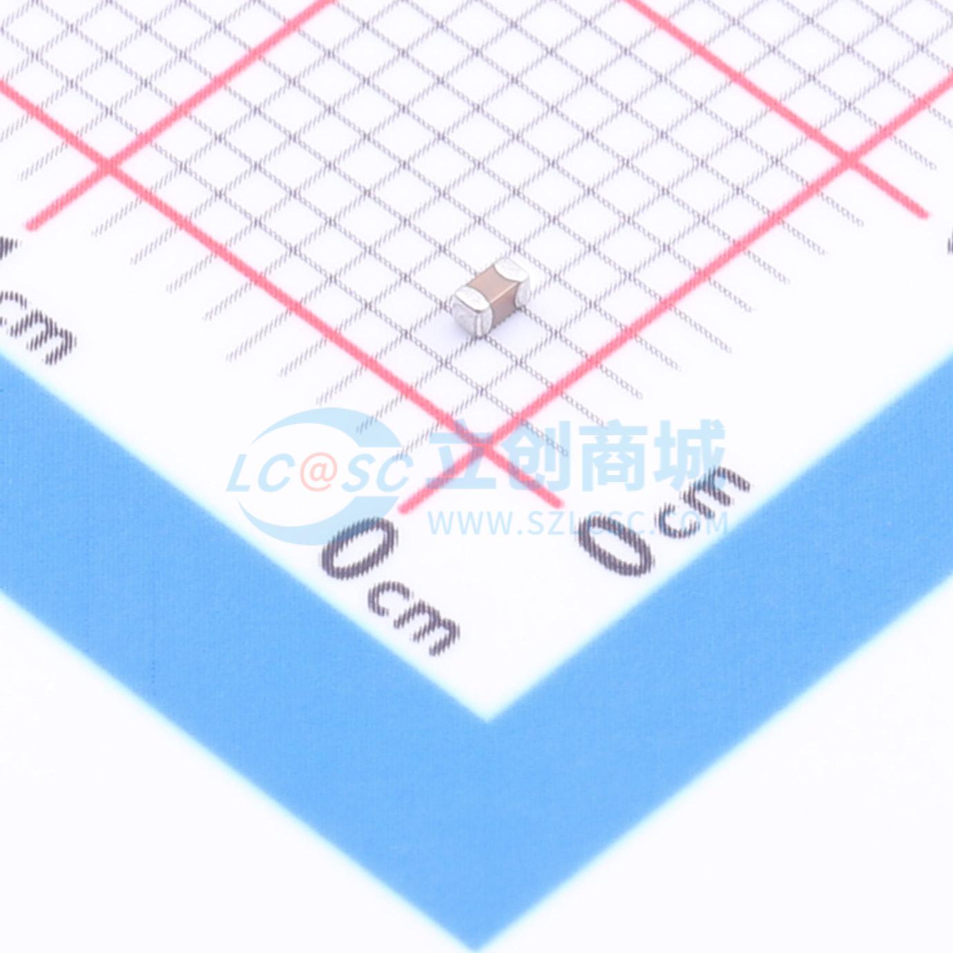 点击查看大图 C0603C102J4RACTU实物图