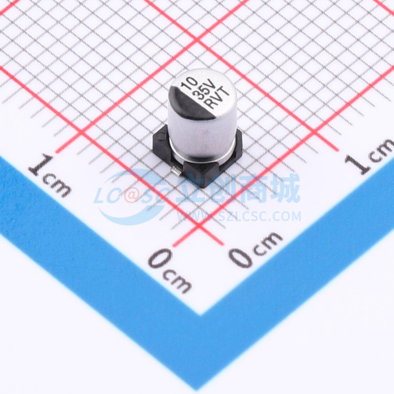 点击查看大图 RYRVT35V10UF4*5实物图