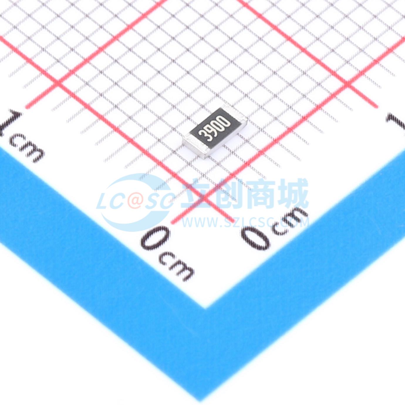 点击查看大图 1RC1206F3900实物图