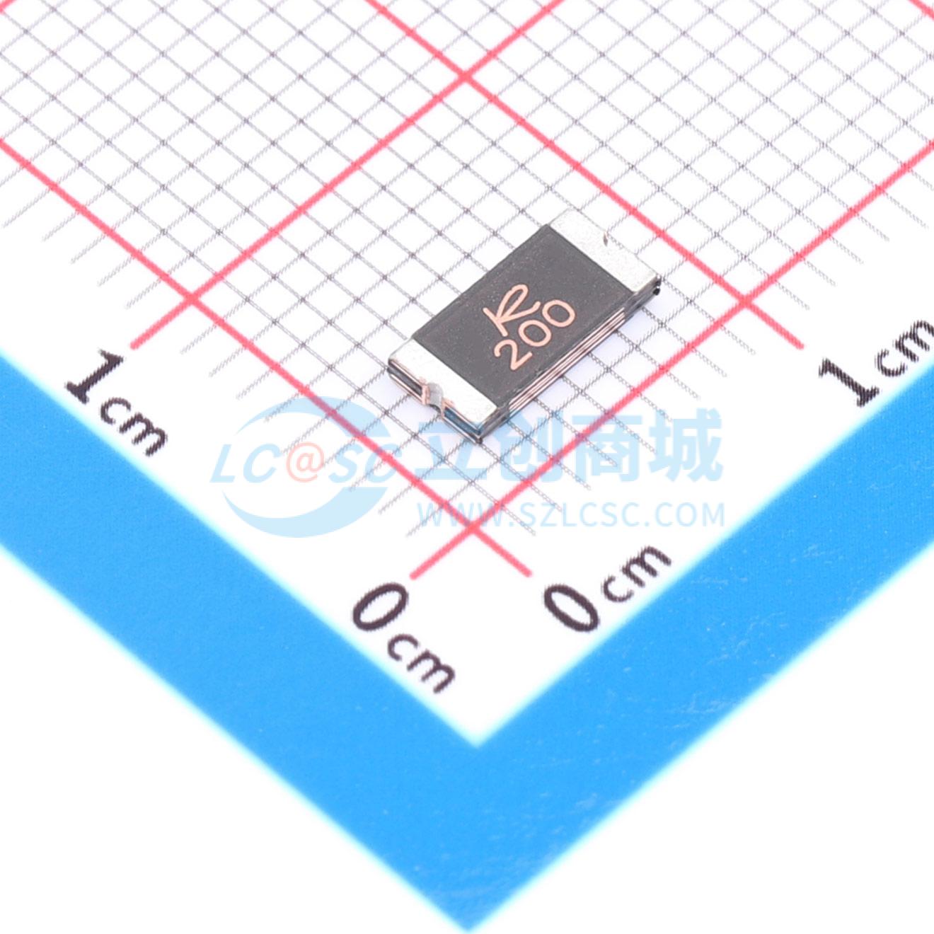 点击查看大图 SMD2512R200SF实物图