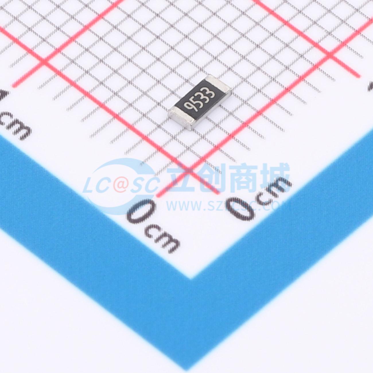 点击查看大图 1RC1206F9533实物图