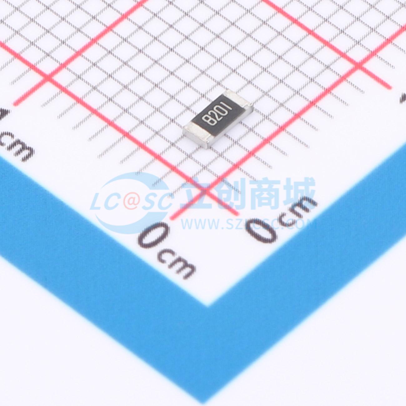 点击查看大图 1RC1206F8201实物图