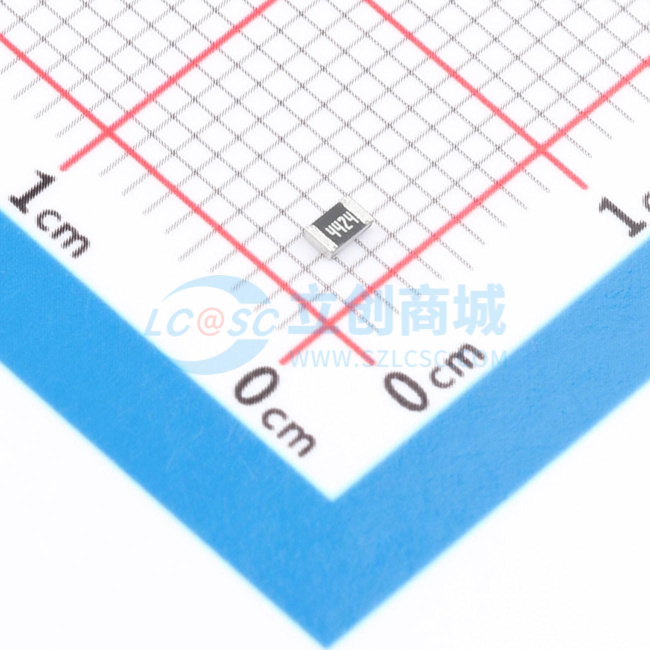 点击查看大图 FRC0805F4424TS实物图