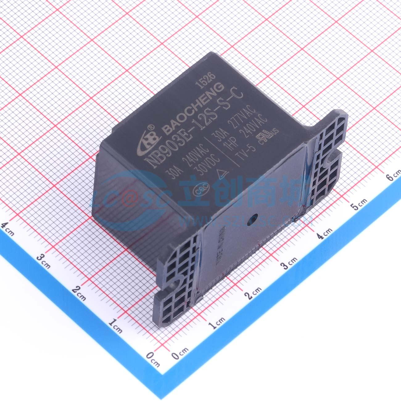 点击查看大图 NB903E-12S-S-C 30A实物图