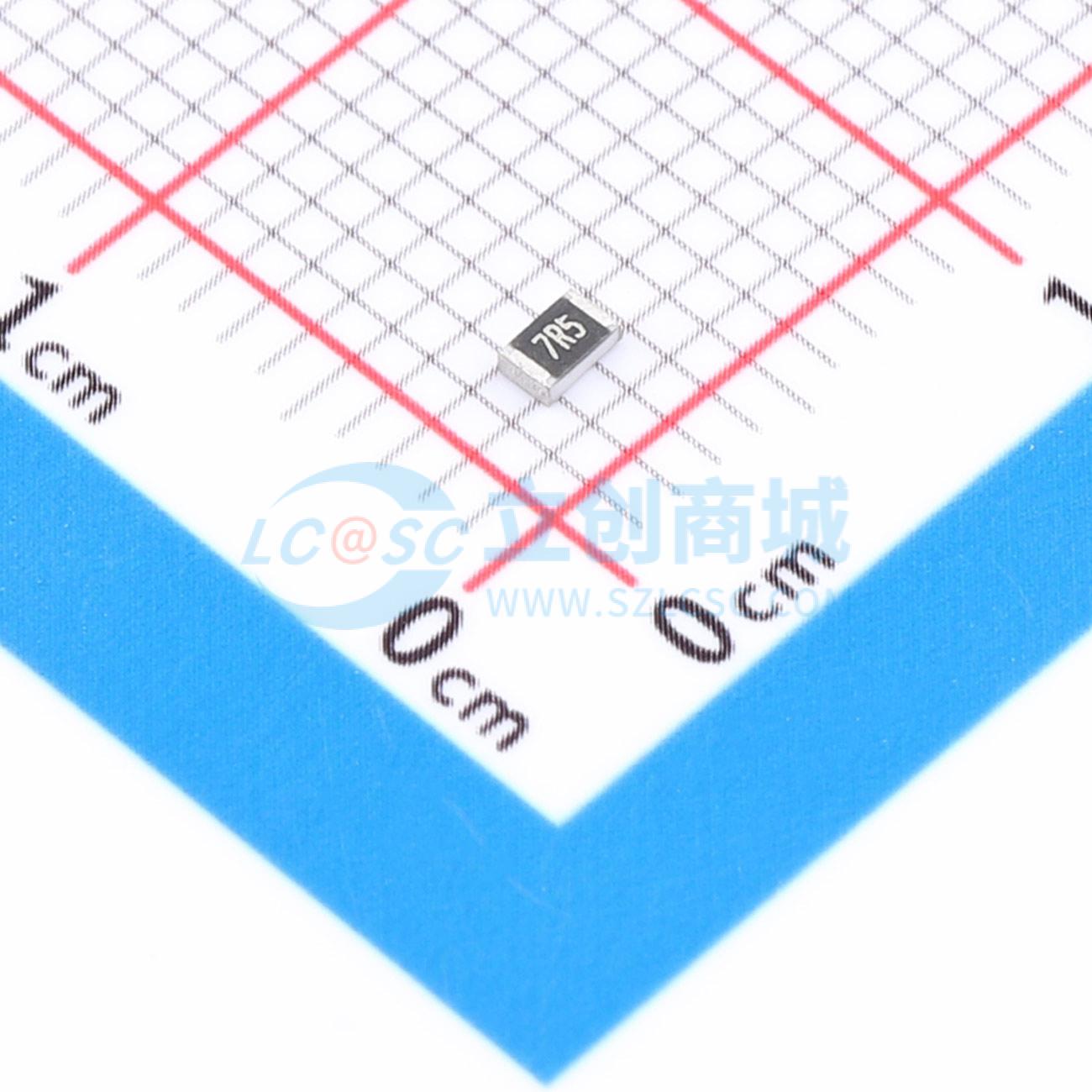 点击查看大图 1RC0805J0759实物图