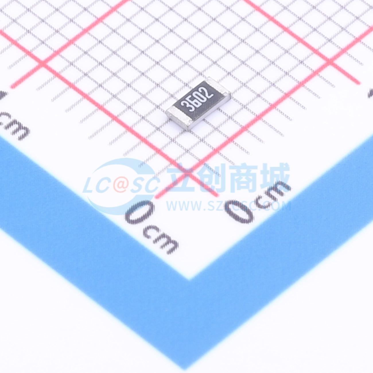 点击查看大图 1RC1206F3602实物图