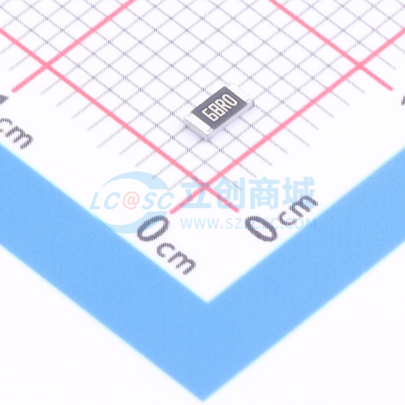 点击查看大图 1RC1206F6809实物图
