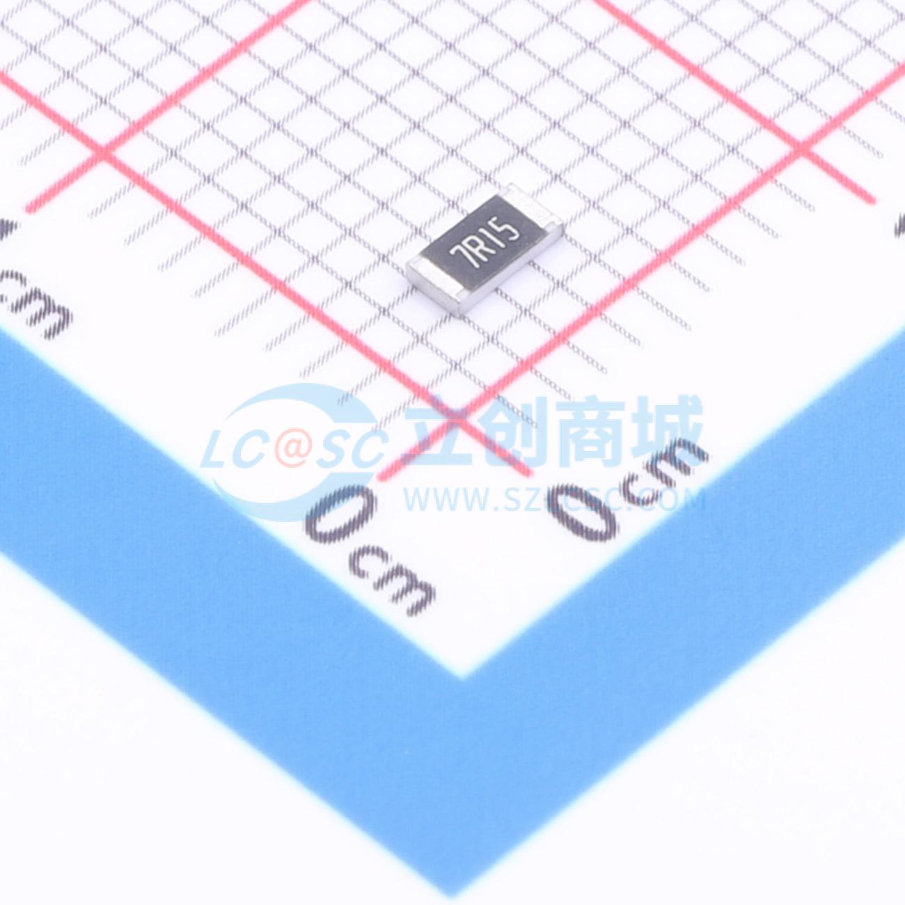 点击查看大图 1RC1206F7158实物图