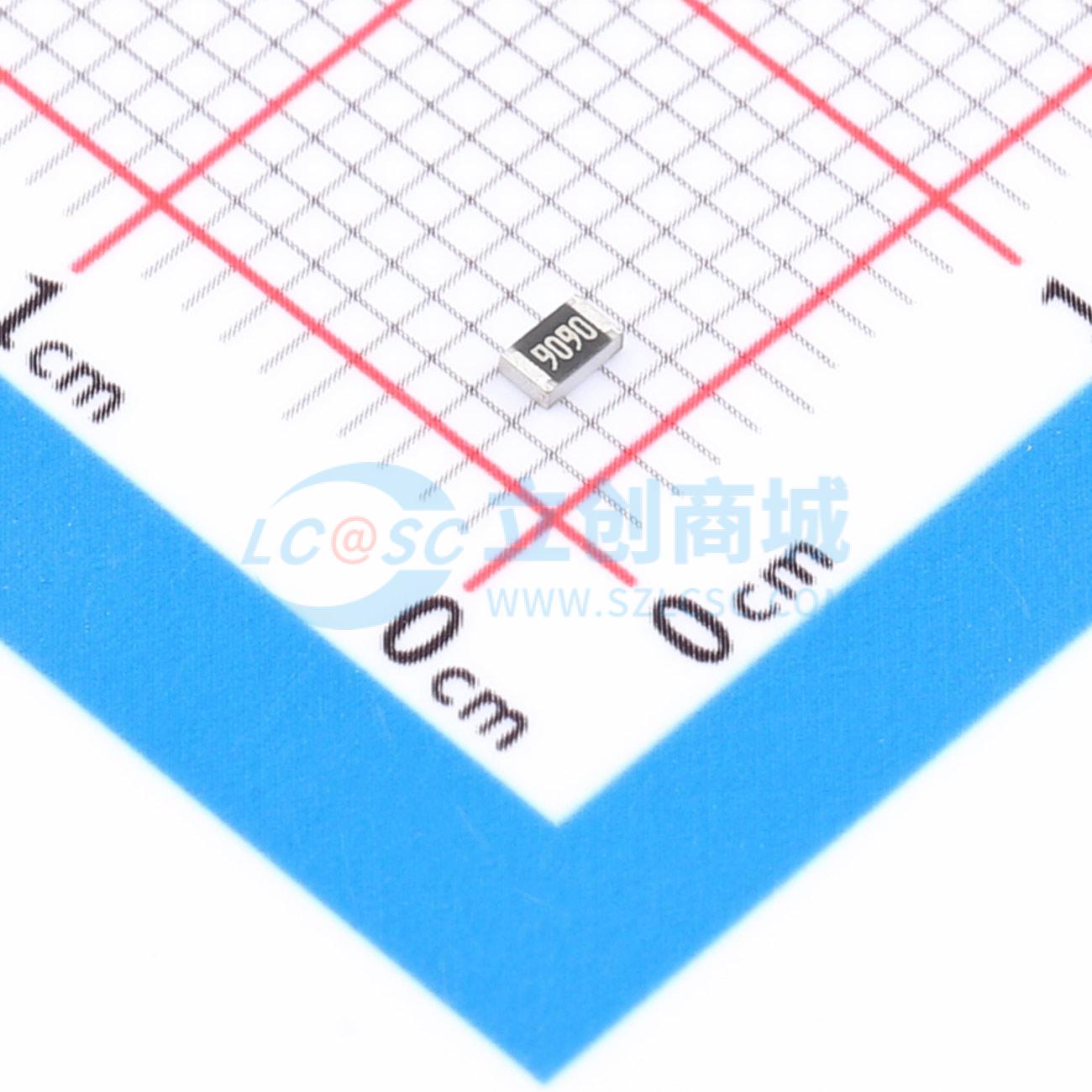 点击查看大图 1RC0805F9090实物图
