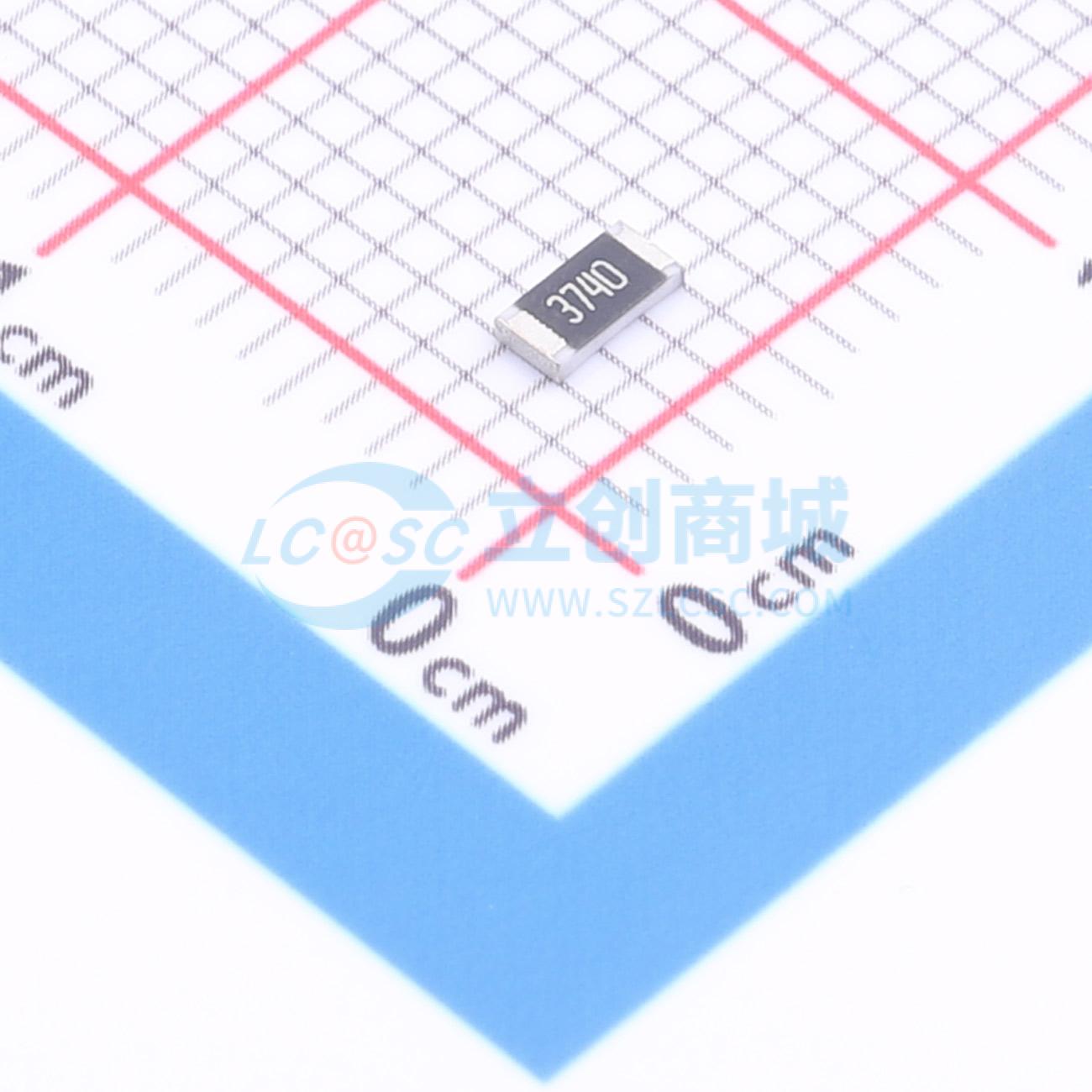 点击查看大图 1RC1206F3740实物图