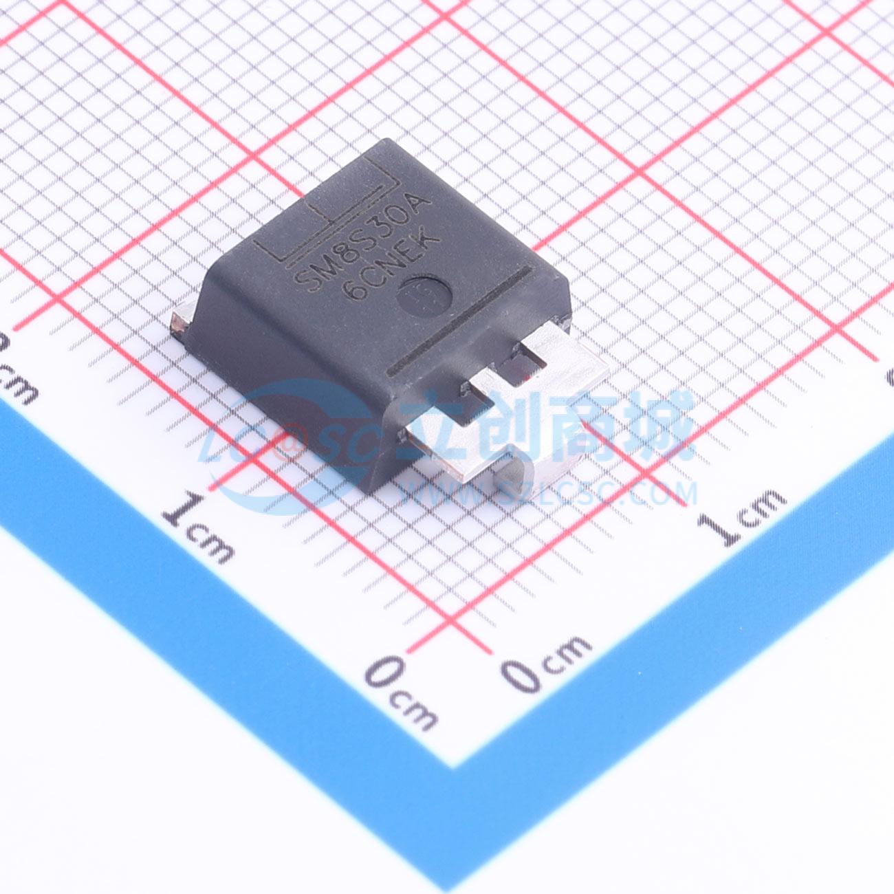 点击查看大图 SM8S30A实物图