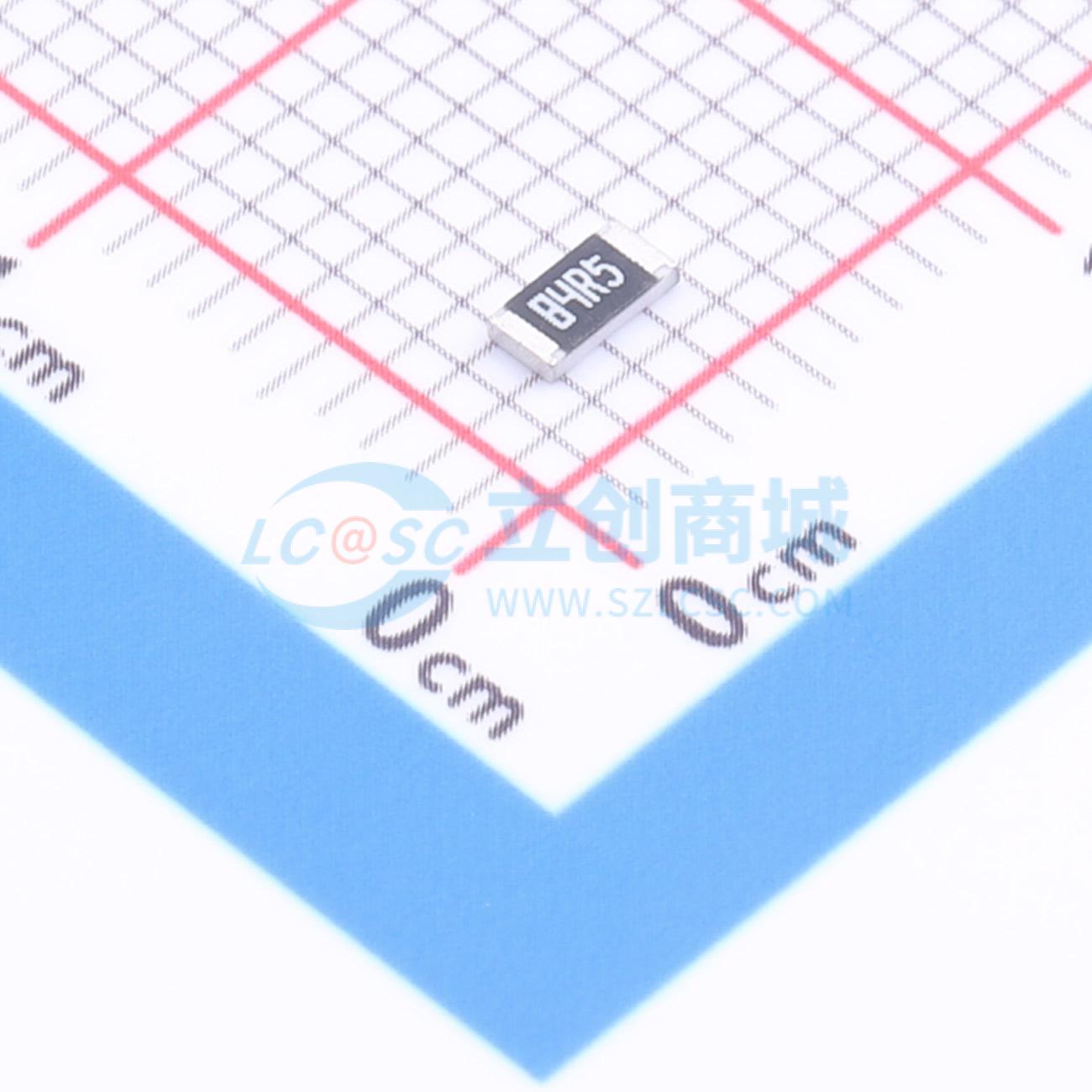 点击查看大图 1RC1206F8459实物图