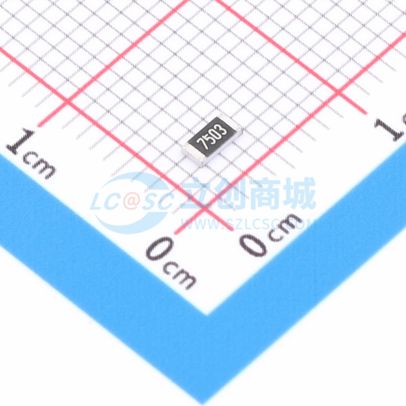 点击查看大图 1RC1206F7503实物图