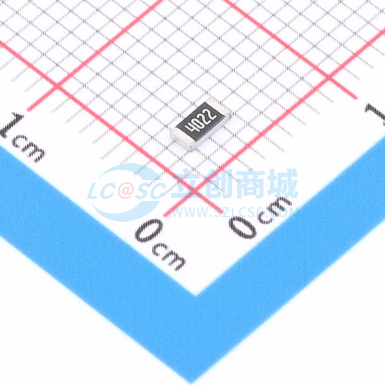 点击查看大图 1RC1206F4022实物图