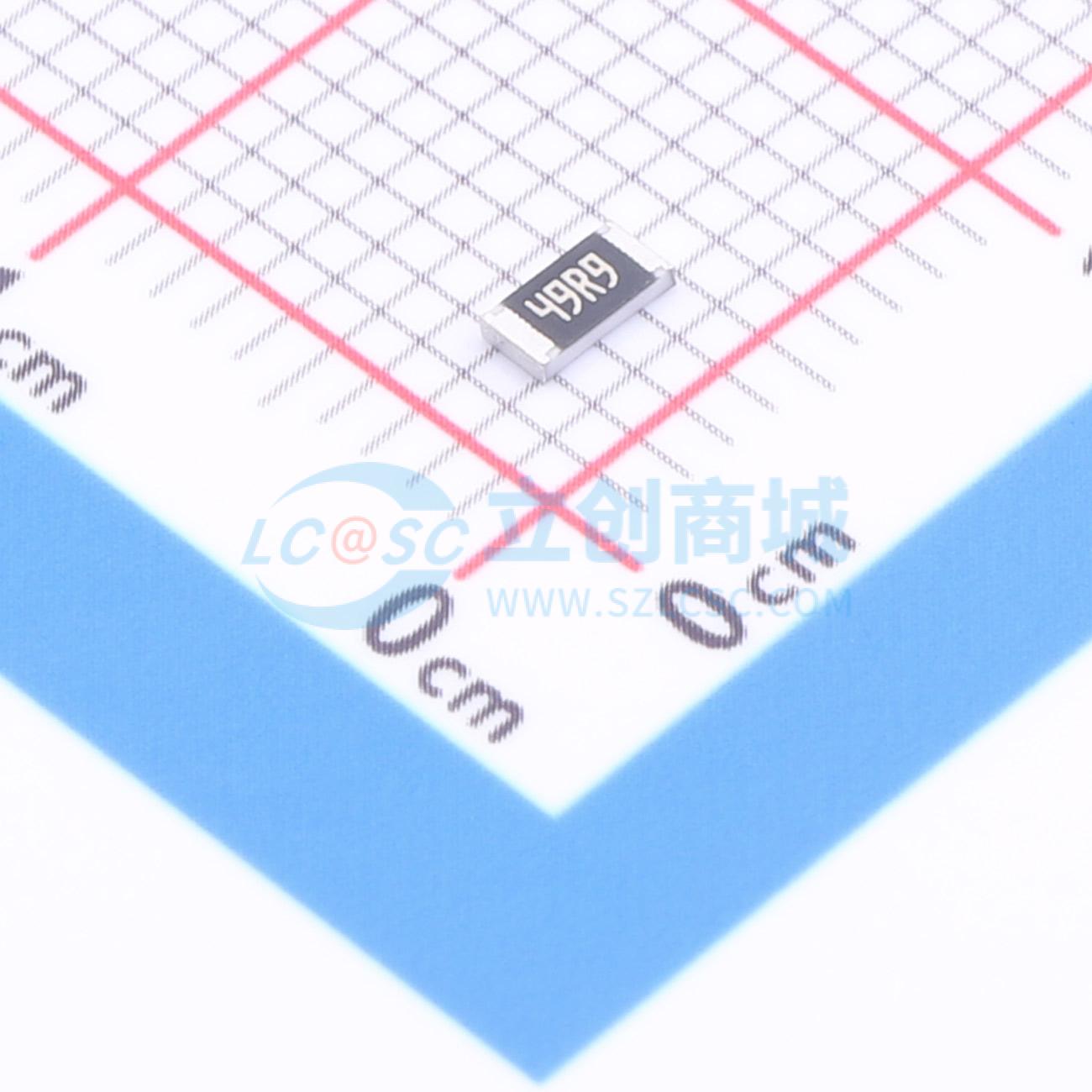 点击查看大图 1RC1206F4999实物图