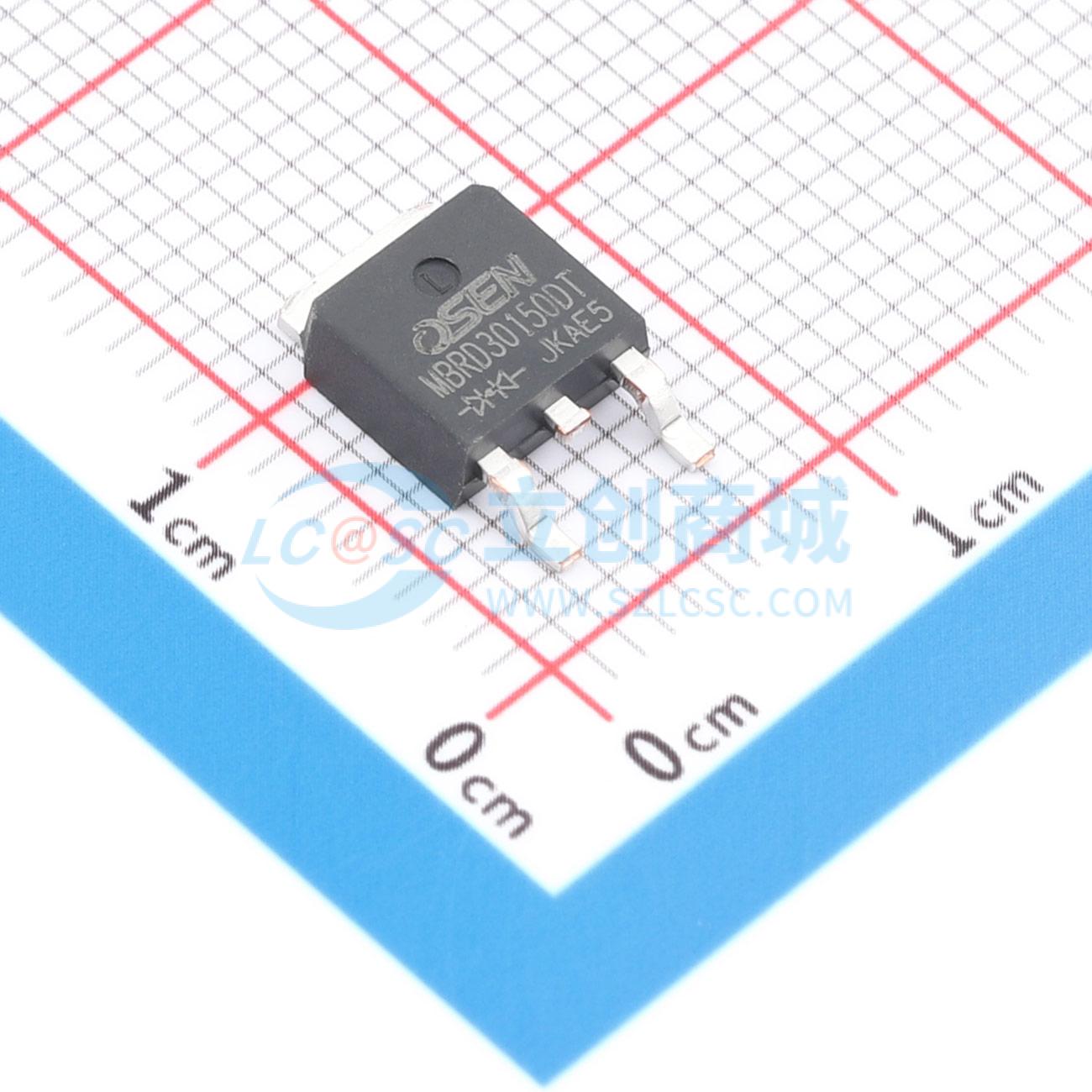 点击查看大图 MBRD30150DT实物图