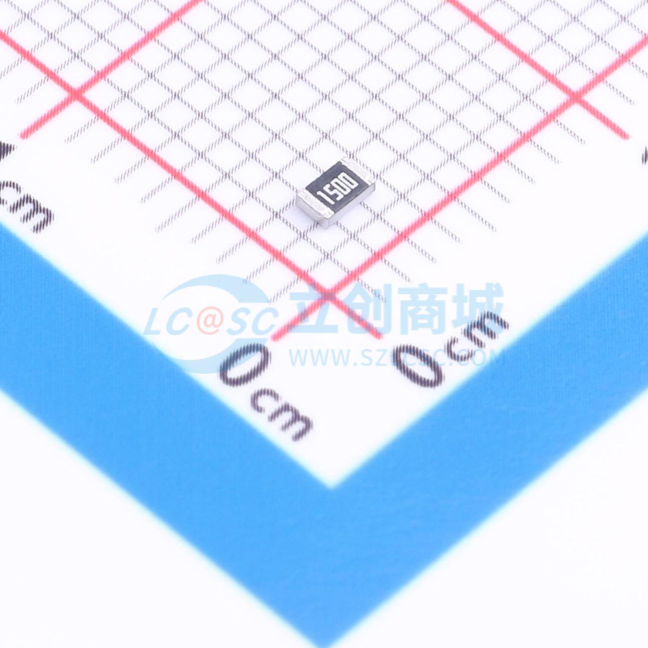 点击查看大图 RC0805FR-07150RP实物图