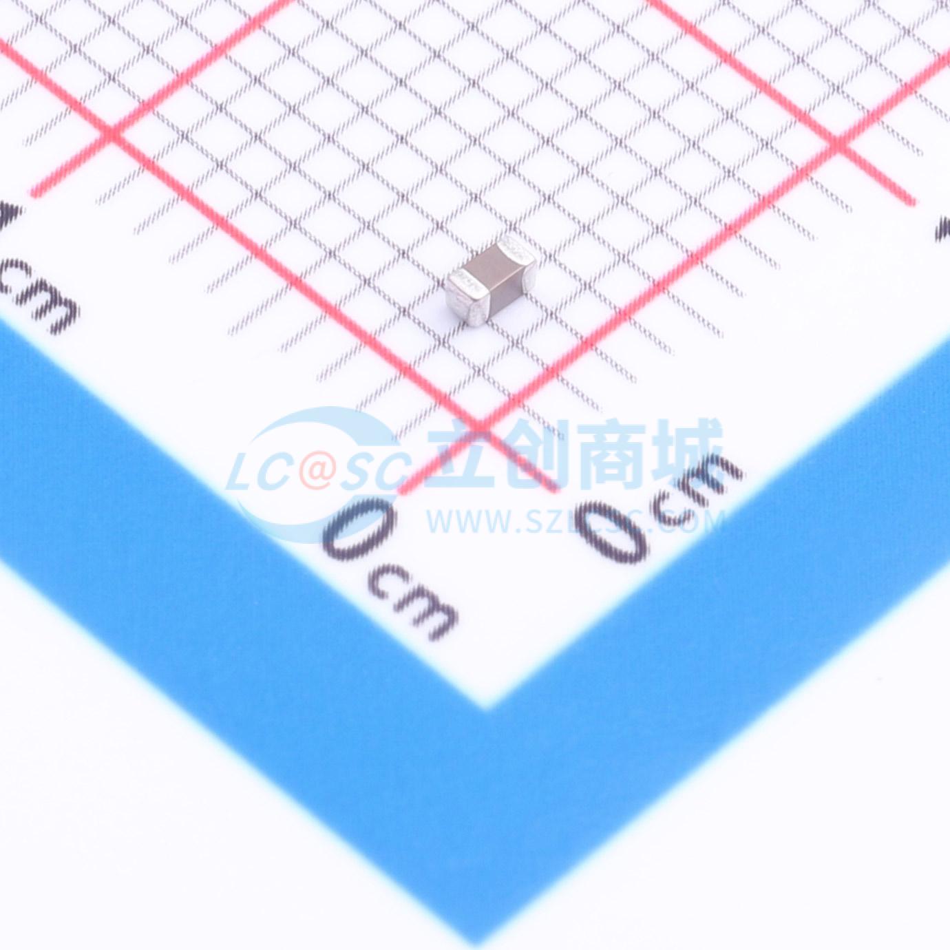 点击查看大图 FCC0603B105K500CT实物图