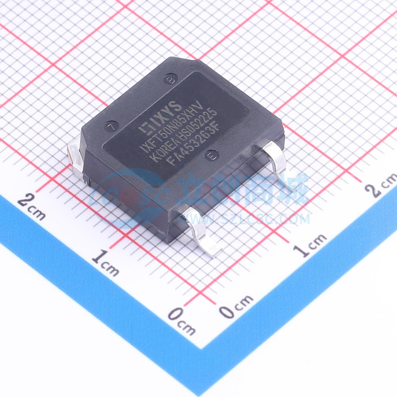 点击查看大图 IXFT50N85XHV实物图
