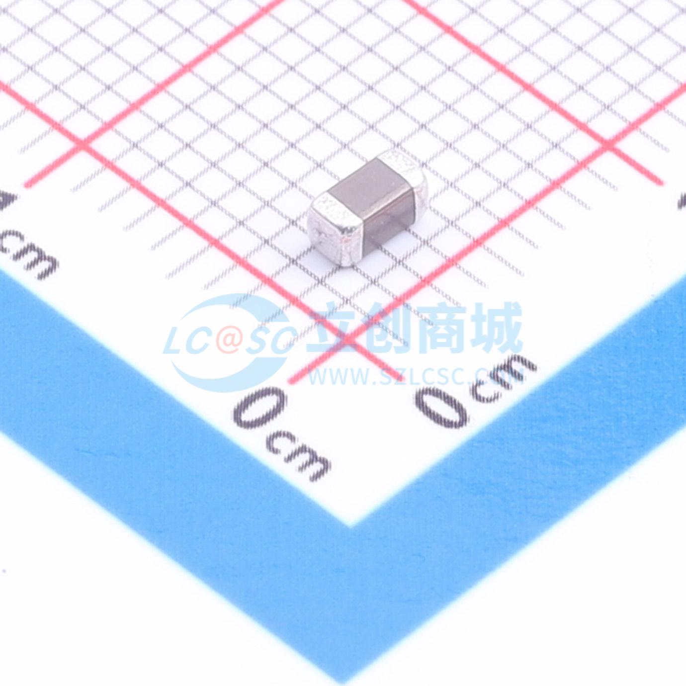 点击查看大图 CC1206X5R16V106KN实物图