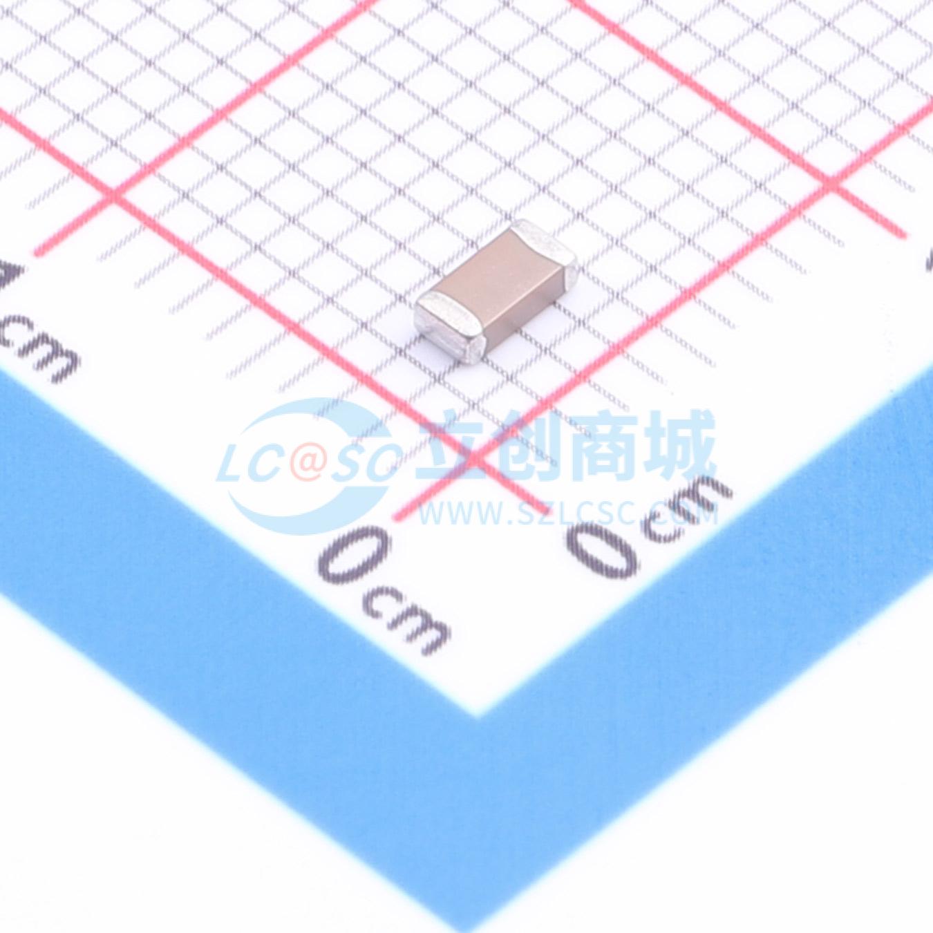 点击查看大图 CC1206X7R50V105KN实物图