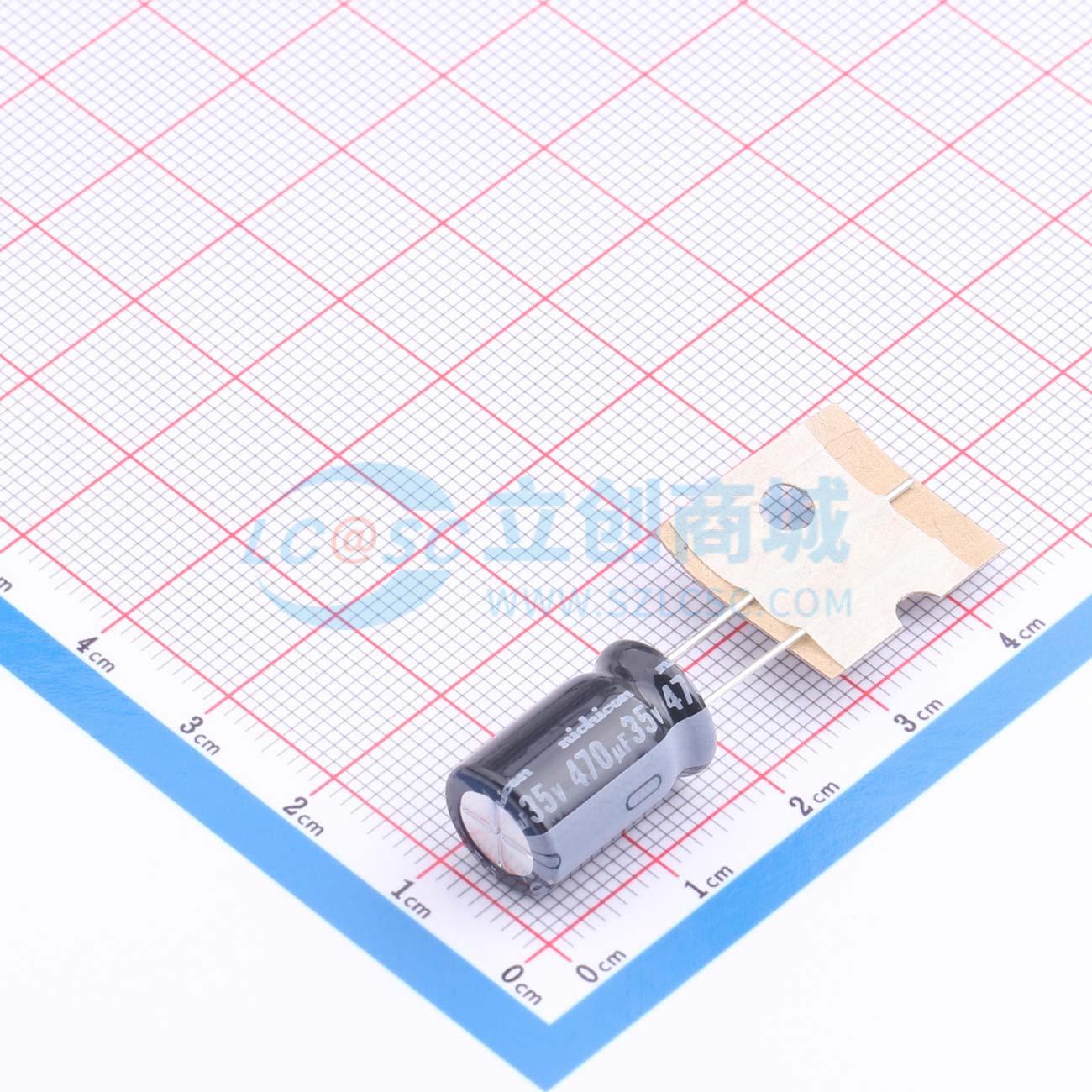 点击查看大图 UVZ1V471MPD1TD实物图