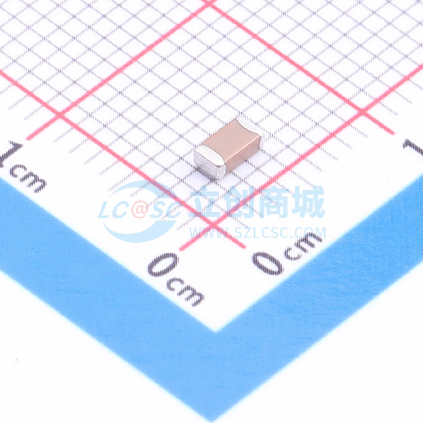 点击查看大图 CC1206X7R25V105KN实物图