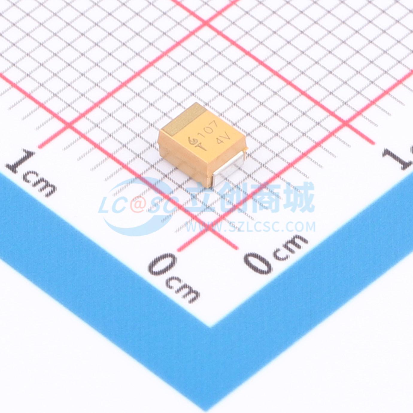 点击查看大图 TC55B4V107M实物图