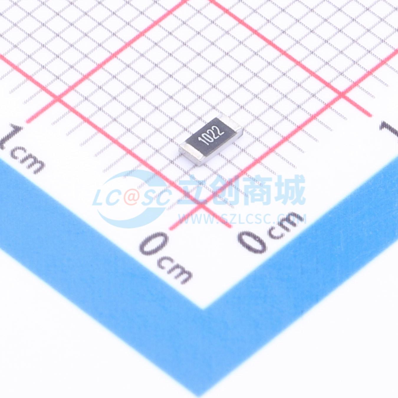 点击查看大图 1RC1206F1022实物图