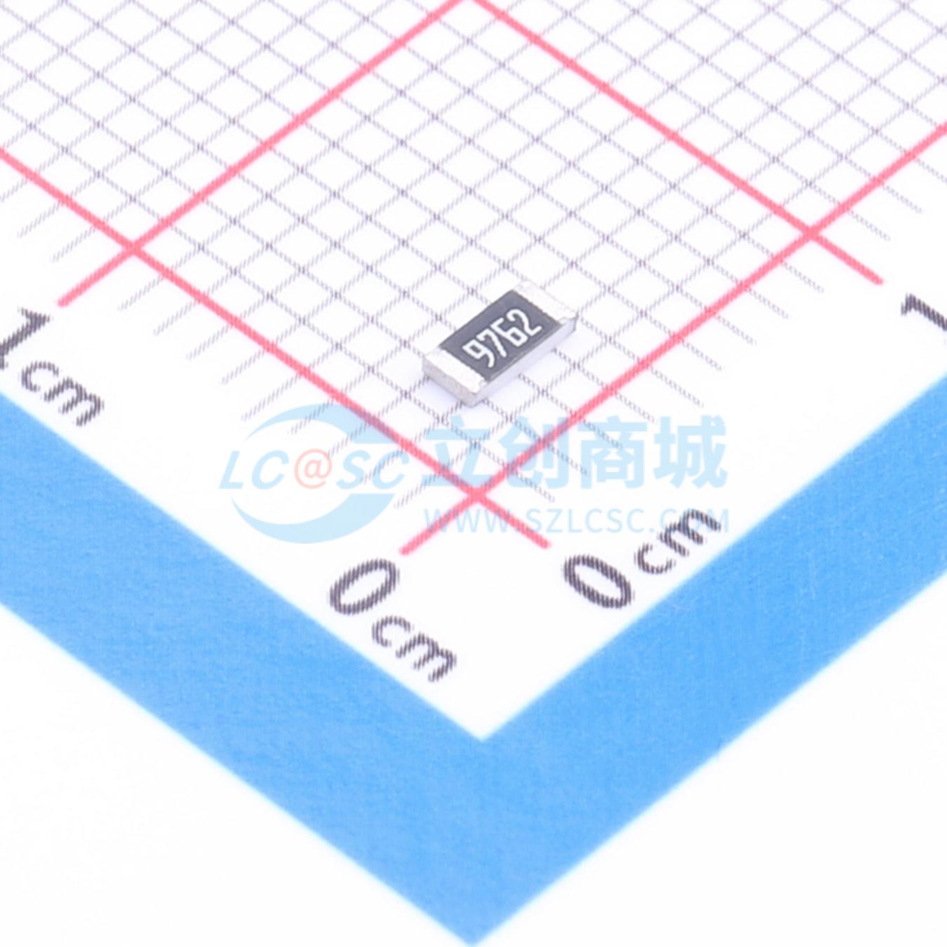 点击查看大图 1RC1206F9762实物图