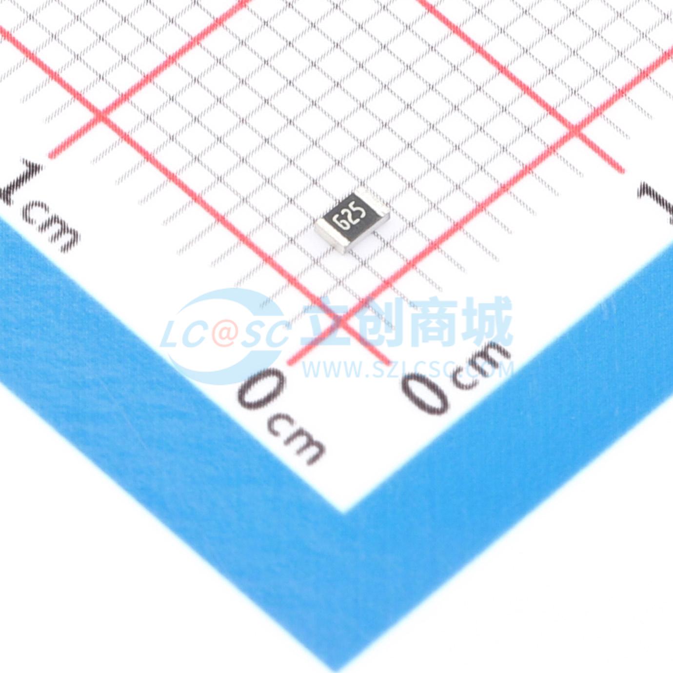 点击查看大图 1RC0805J0625实物图
