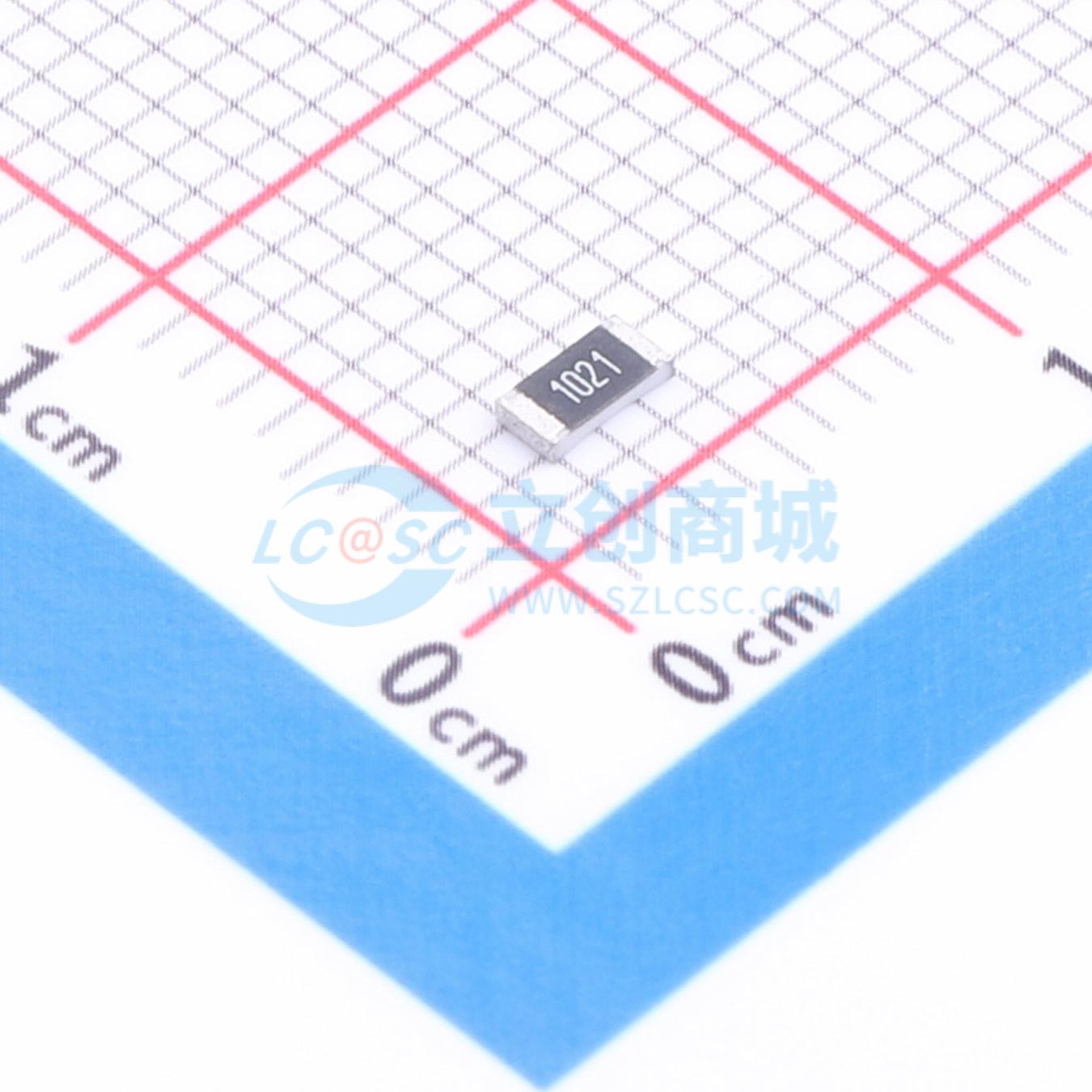点击查看大图 1RC1206F1021实物图