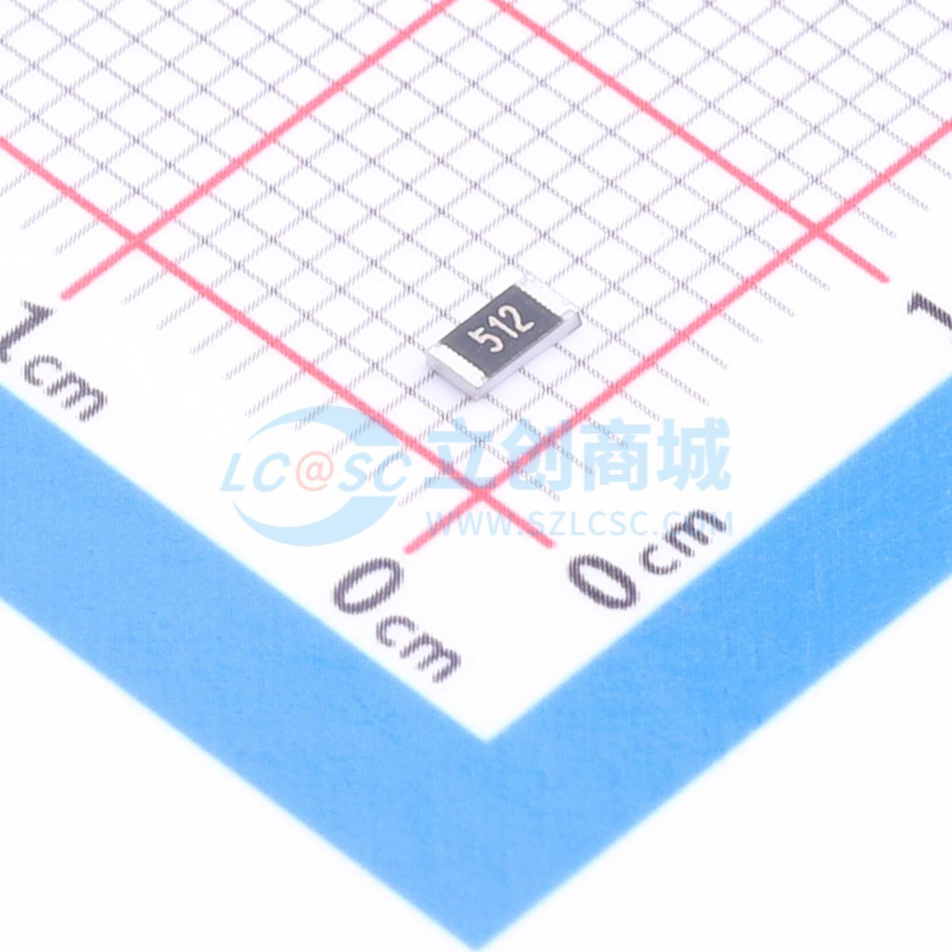 点击查看大图 1RC1206J0512实物图