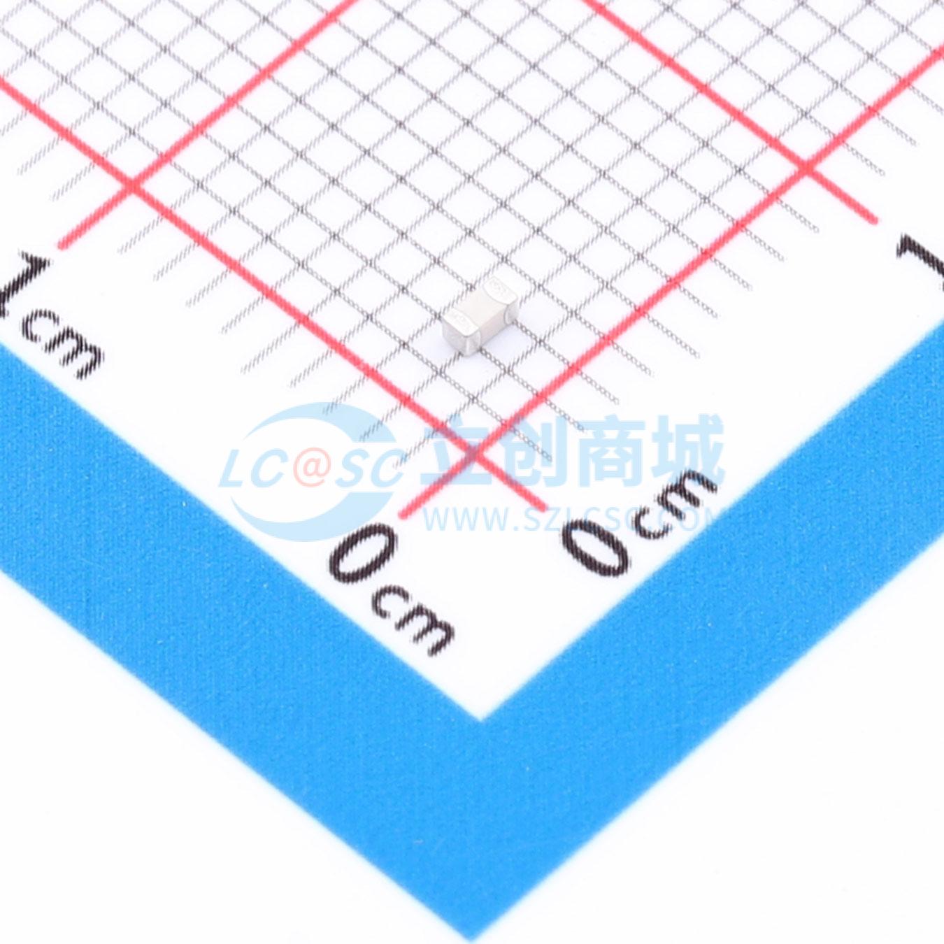 点击查看大图 CSA0603C0G750J500JT实物图