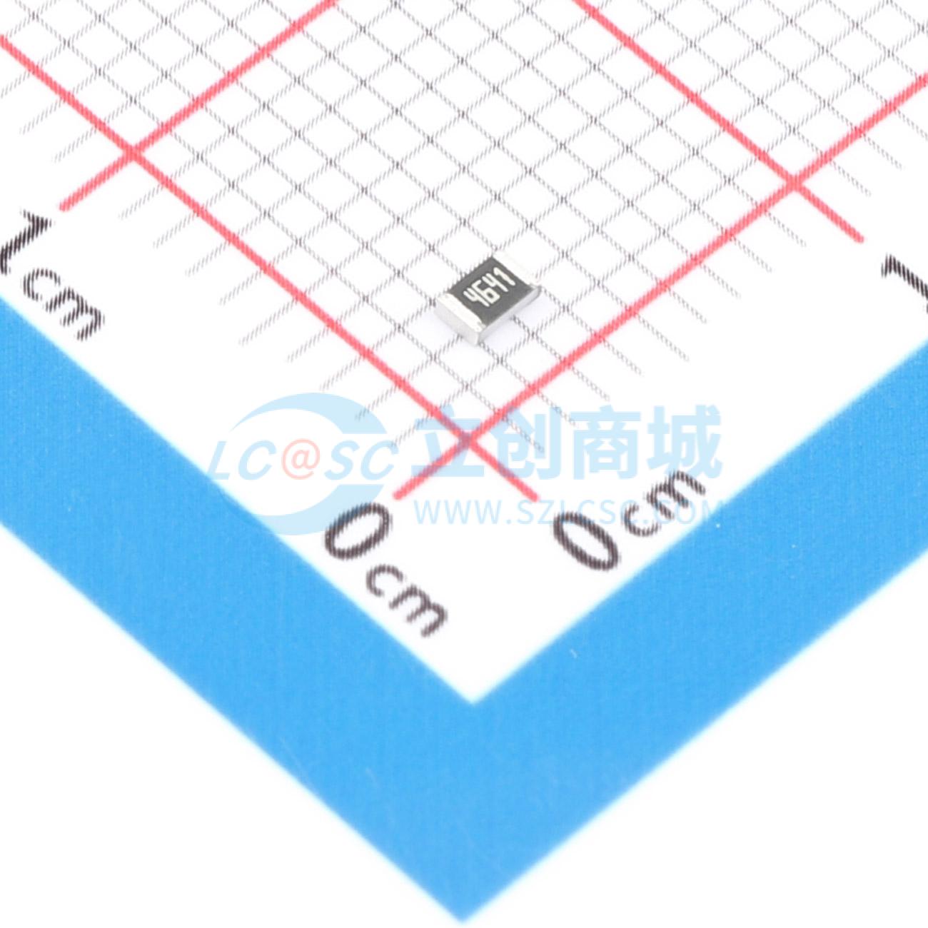 点击查看大图 1RC0805F4641实物图