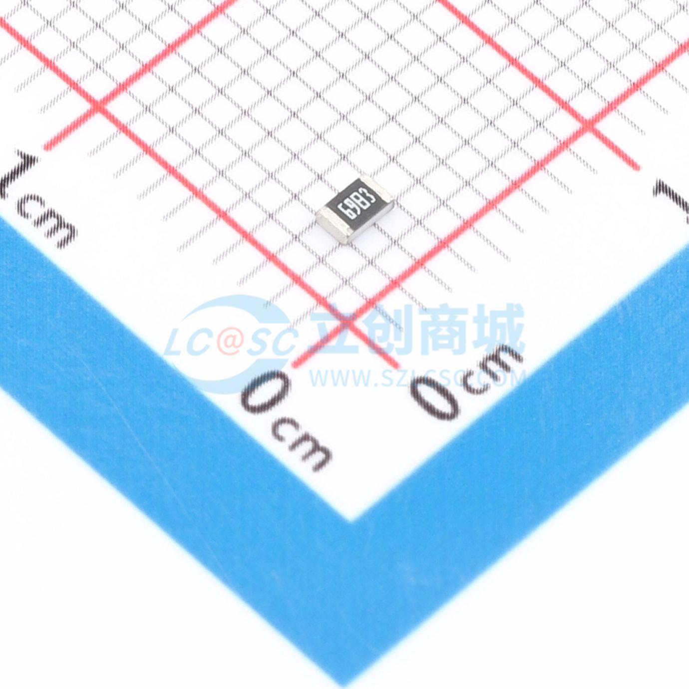 点击查看大图 1RC0805F6983实物图