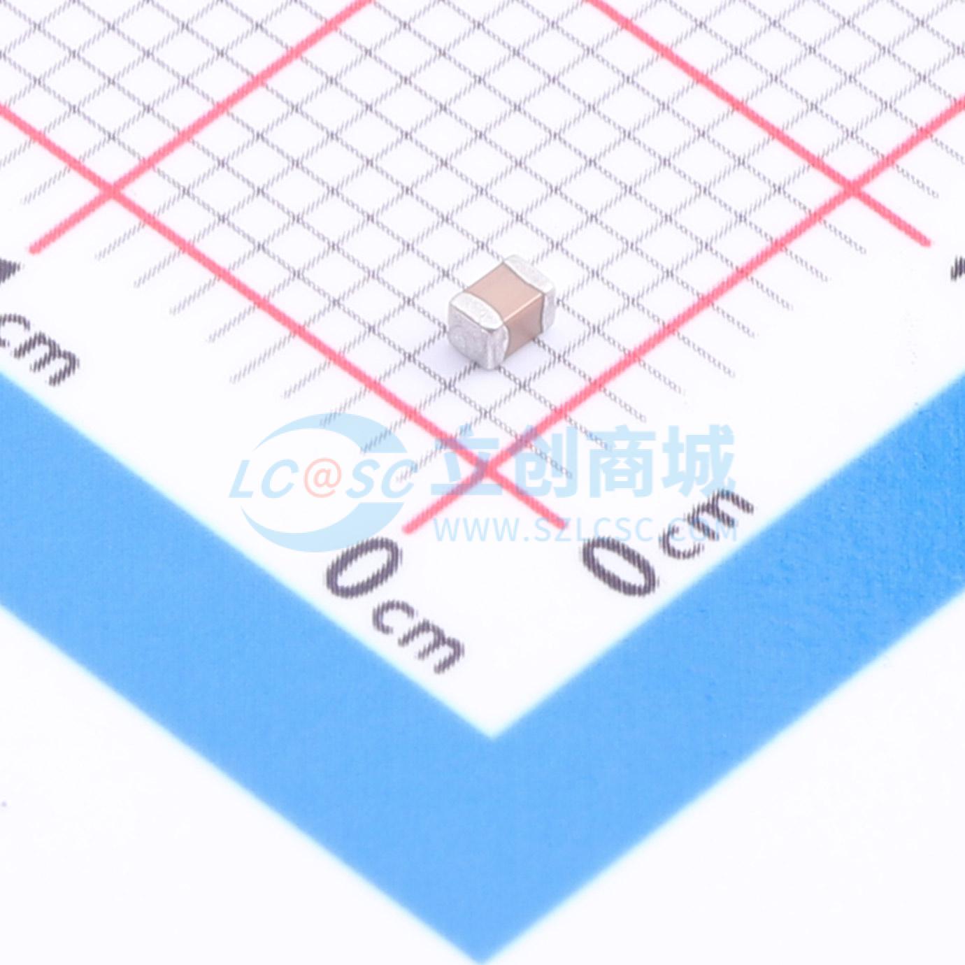点击查看大图 CC0805X7R50V184KN实物图