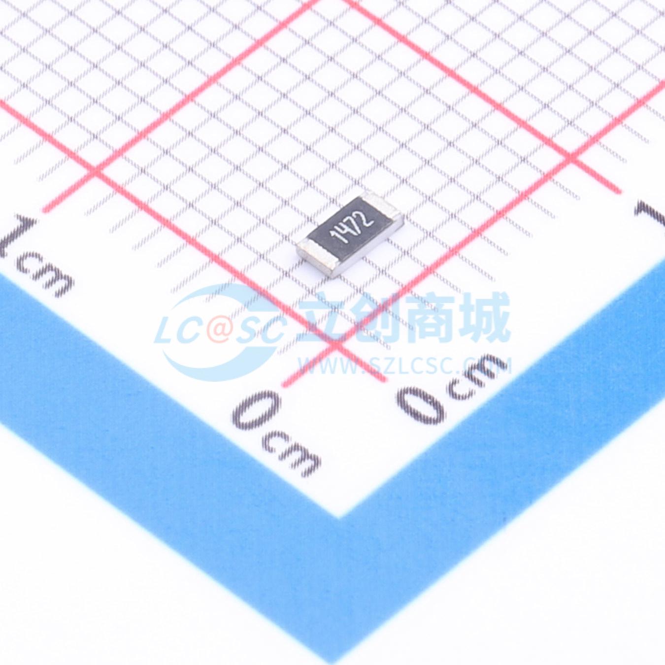 点击查看大图 1RC1206F1472实物图