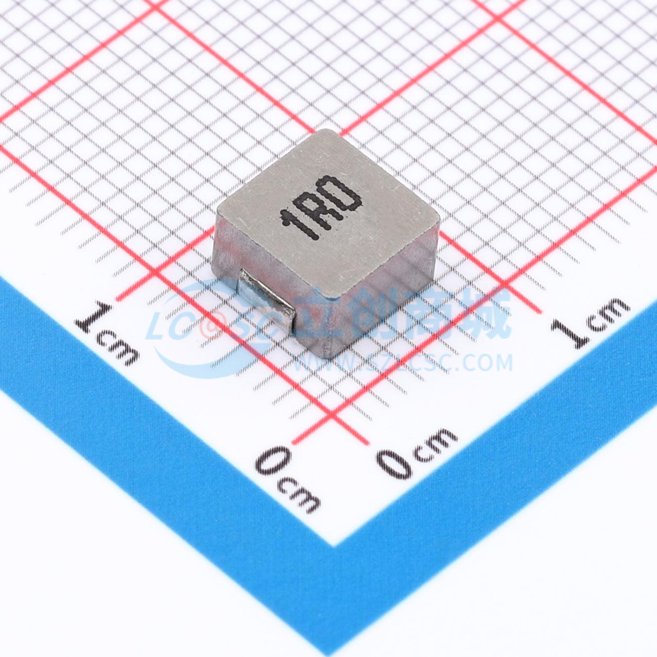 点击查看大图 YSPI0740S-1R0M实物图