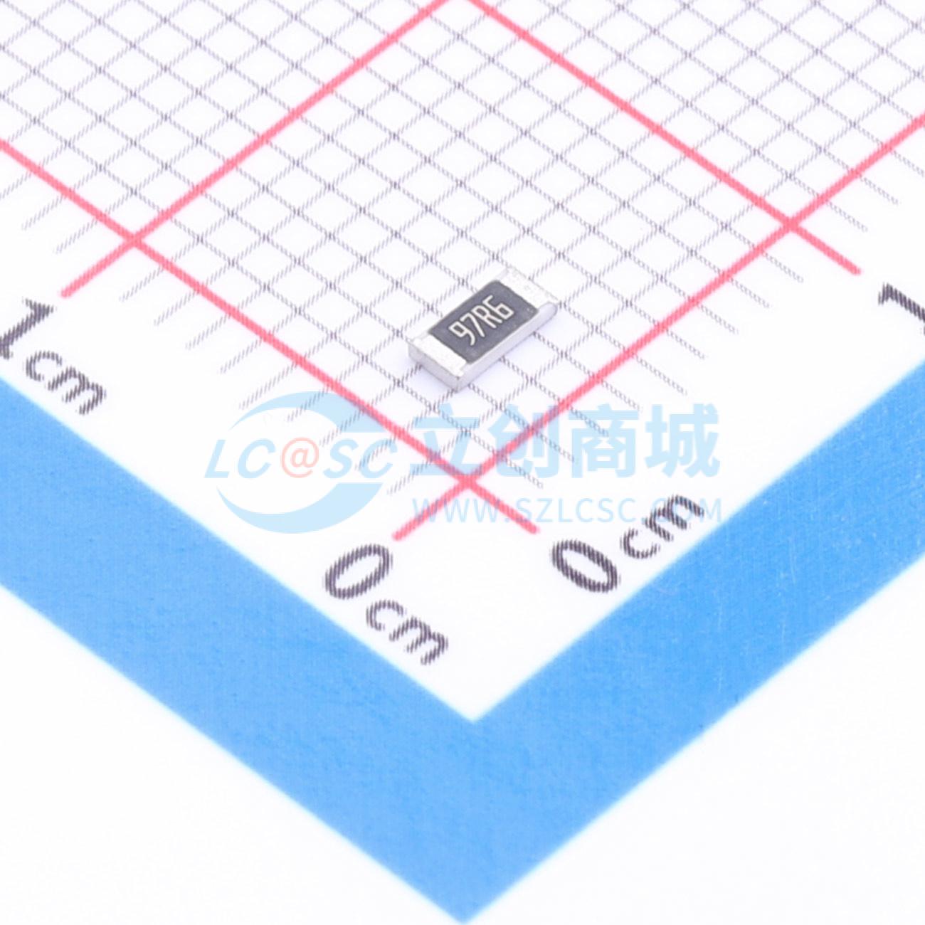 点击查看大图 1RC1206F9769实物图