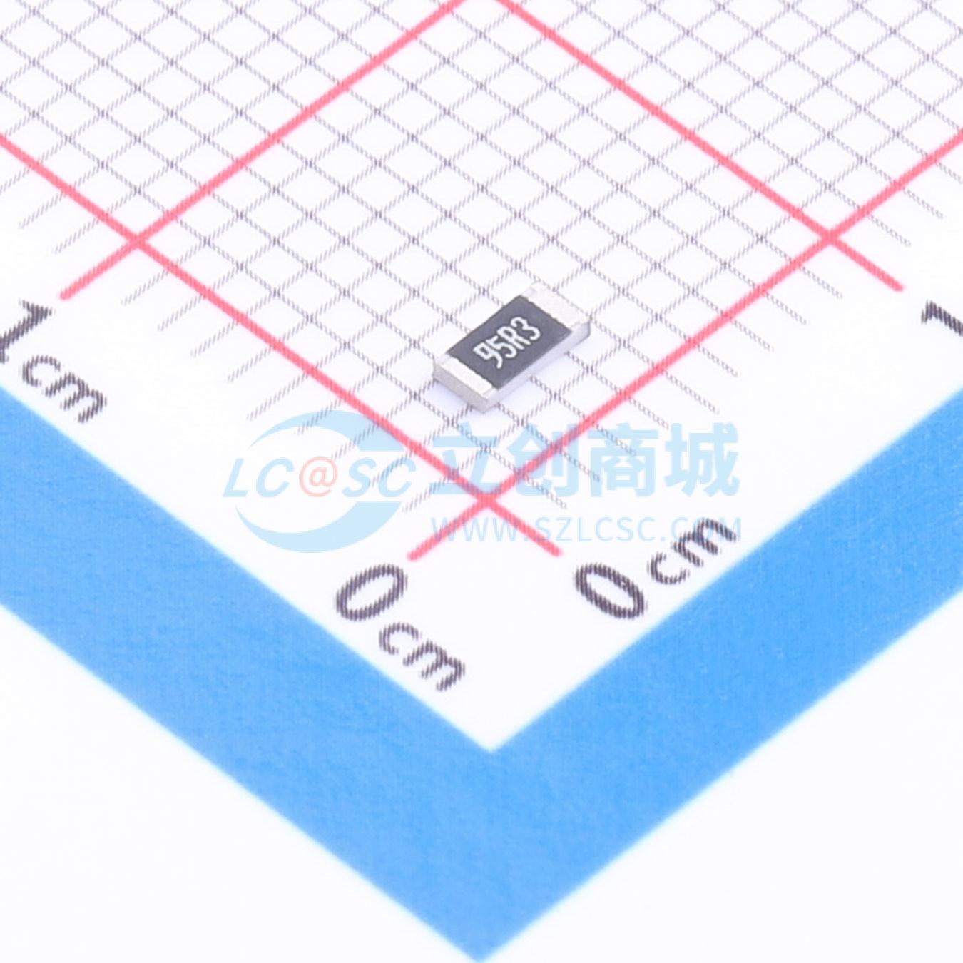 点击查看大图 1RC1206F9539实物图