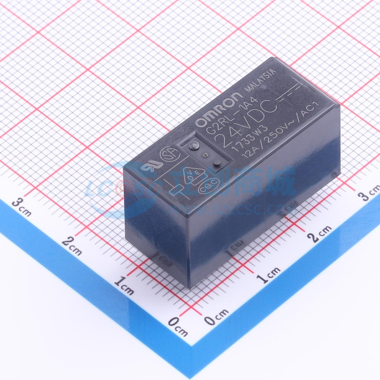 点击查看大图 G2RL-1A4 DC24实物图