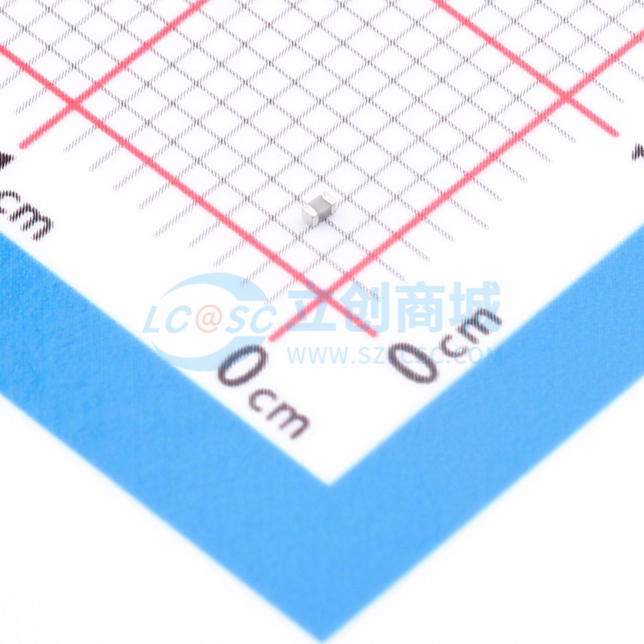 点击查看大图 CSA0402C0G180F500GT实物图