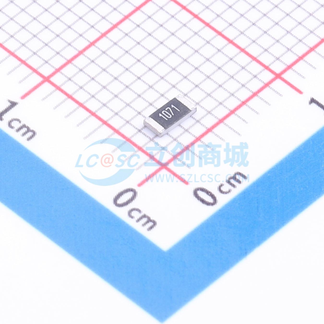 点击查看大图 1RC1206F1071实物图