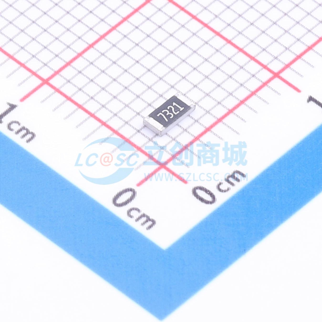 点击查看大图 1RC1206F7321实物图