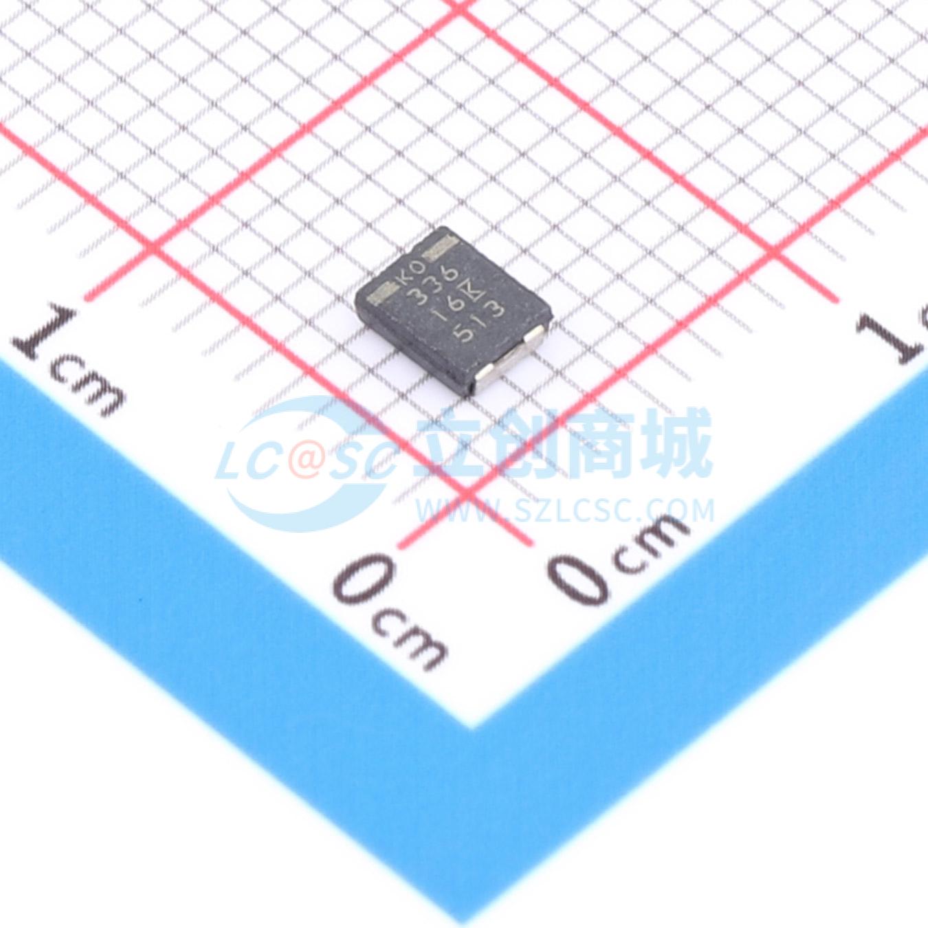 点击查看大图 T521T336M016ATE050实物图