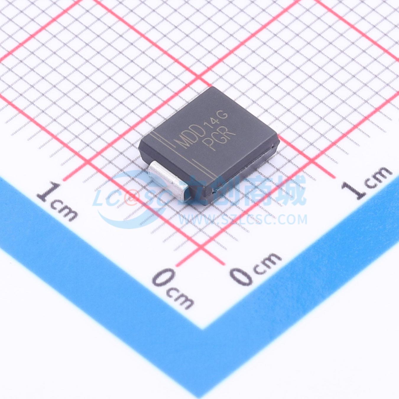 点击查看大图 SMDJ75A实物图