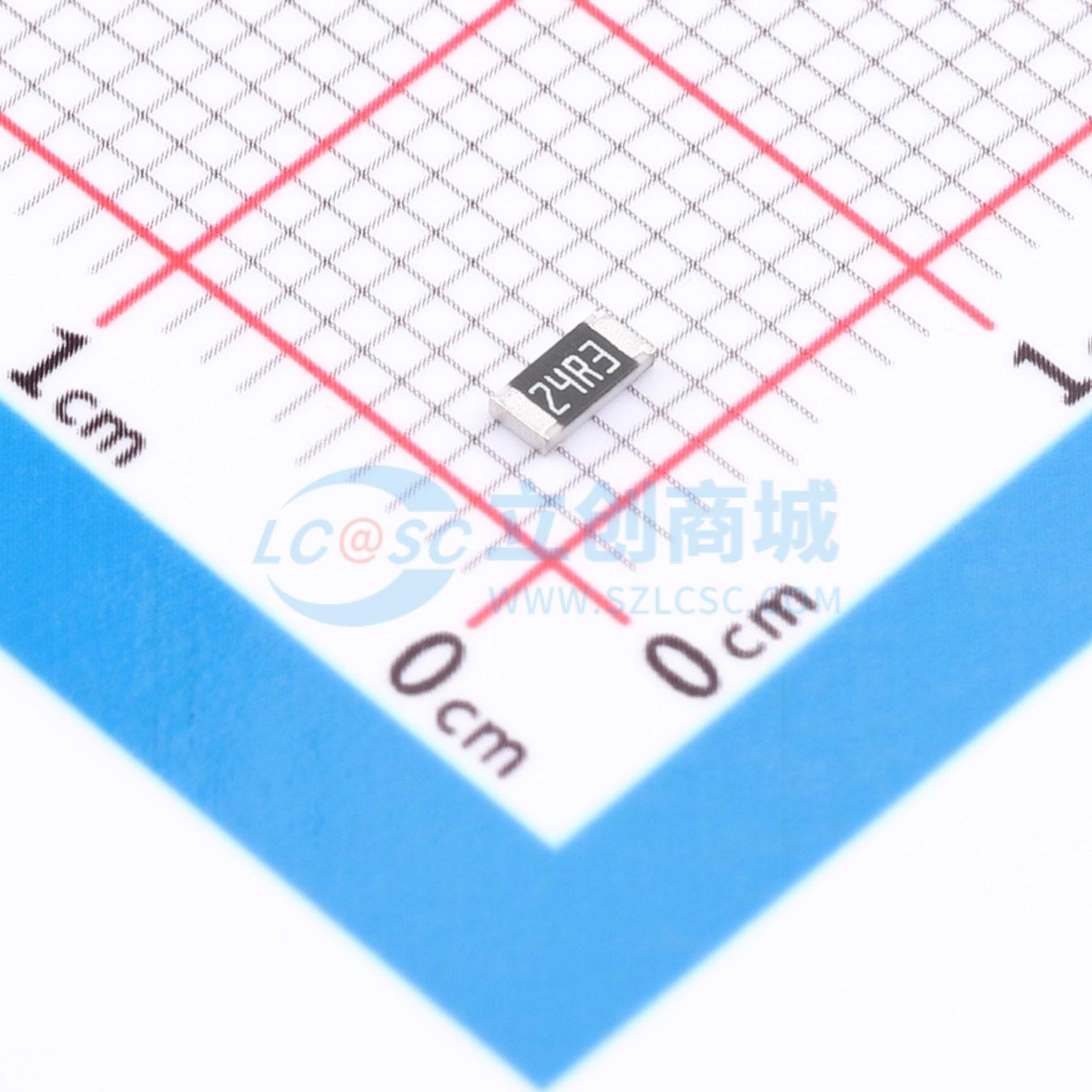 点击查看大图 FRC1206F24R3TS实物图