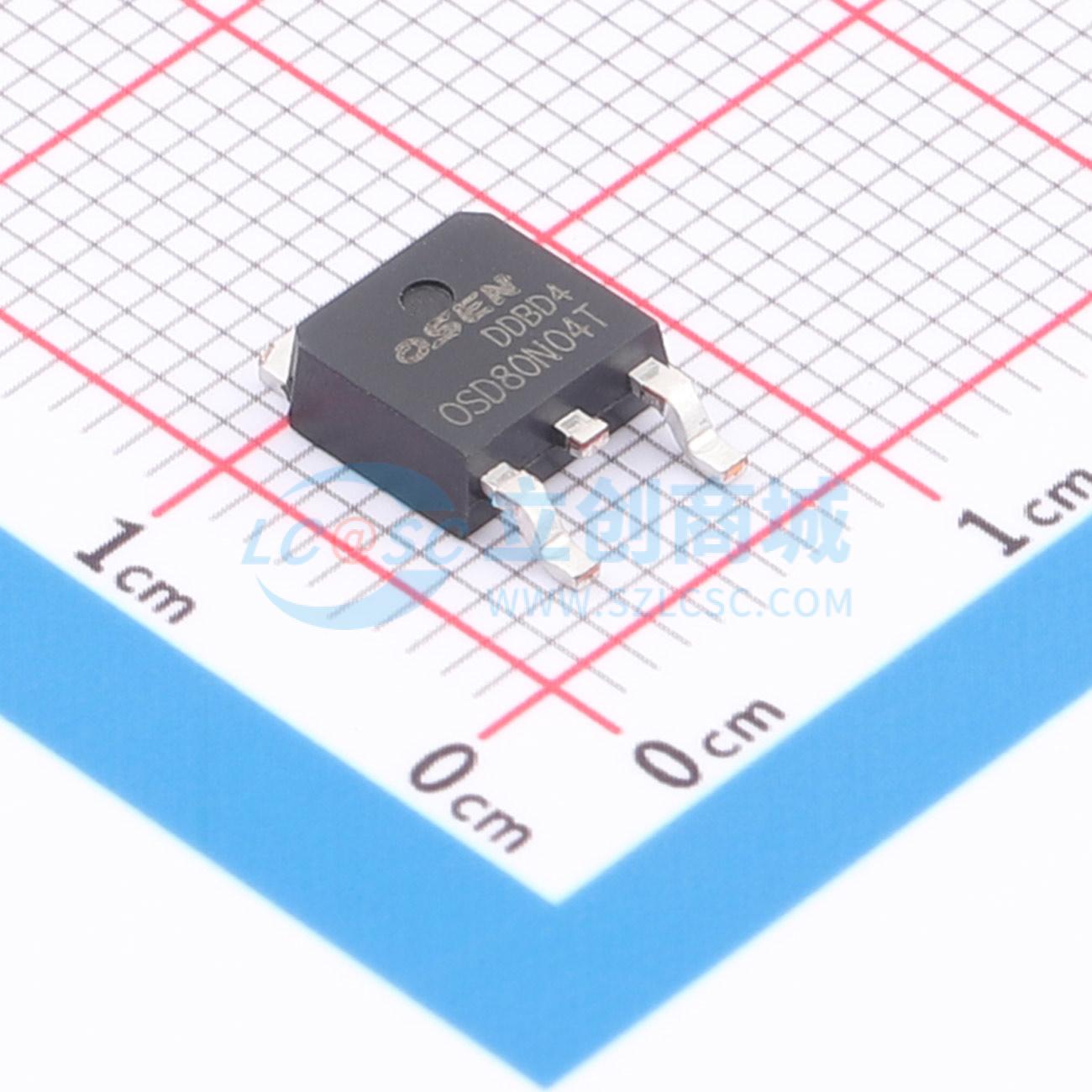 点击查看大图 OSD80N04T实物图