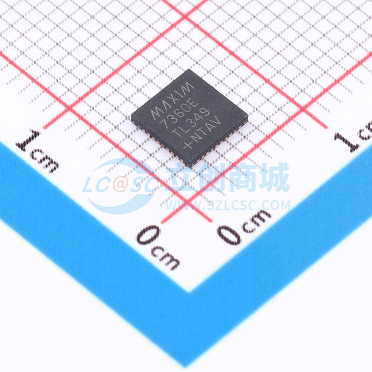 点击查看大图 MAX7360ETL+T实物图